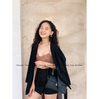 váy đắp chéo túi hộp đen