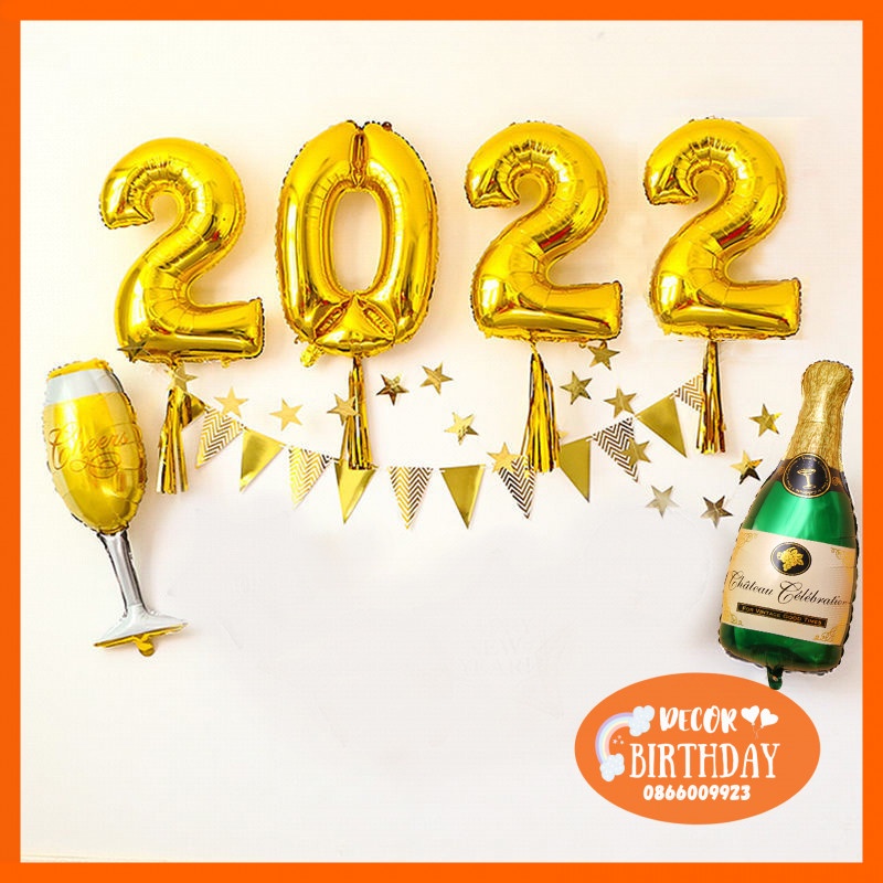 Set Trang Trí Lễ Hội SIÊU RẺ Trang Trí Noel, Lễ Tết, Chúc Mừng Ngày 8/3 - 20/10 - 20/11 Tặng Kèm Đồ Bơm Băng Dính