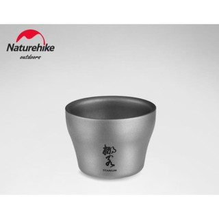 Ly rượu titanium 2 lớp glamping naturehike nh20cj020