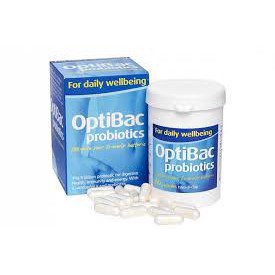 Optibac xanh da trời for daily wellbeing every day men vi sinh