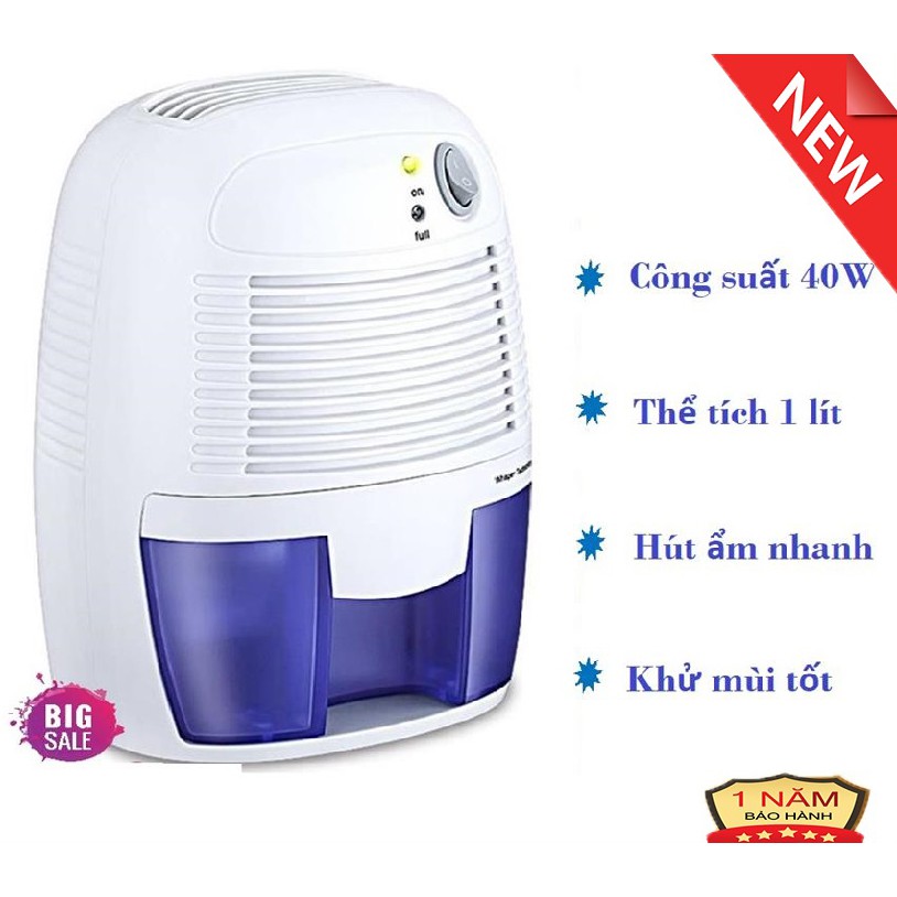 ( Xả kho sập sàn) Máy hút ẩm mini Dehumidifier -Bảo hành uy tín - LỖI 1 ĐỔI 1  - bảo hành uy tín