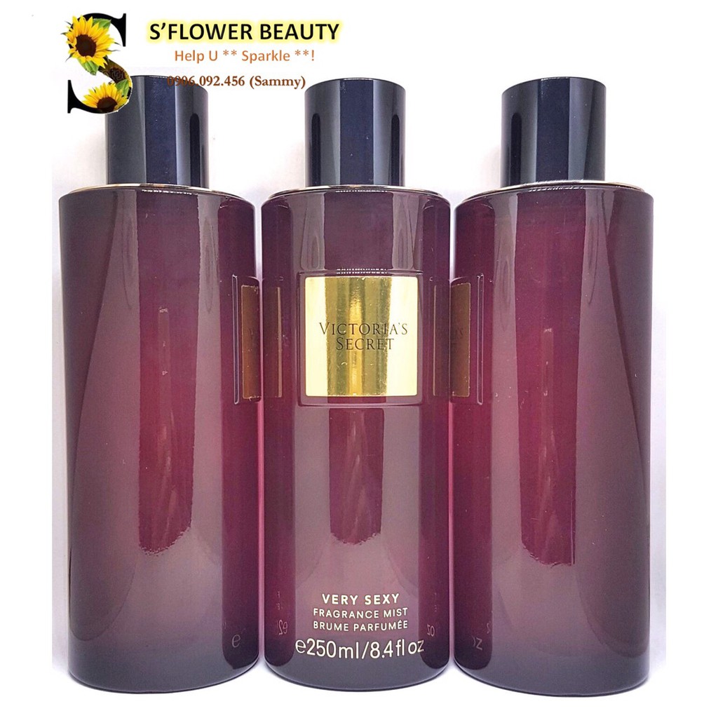 🌹 VERY SEXY | Bộ Sản Phẩm Dưỡng Thể - Xịt Thơm - Nước Hoa Lưu Hương Toàn Thân Victoria’s Secret