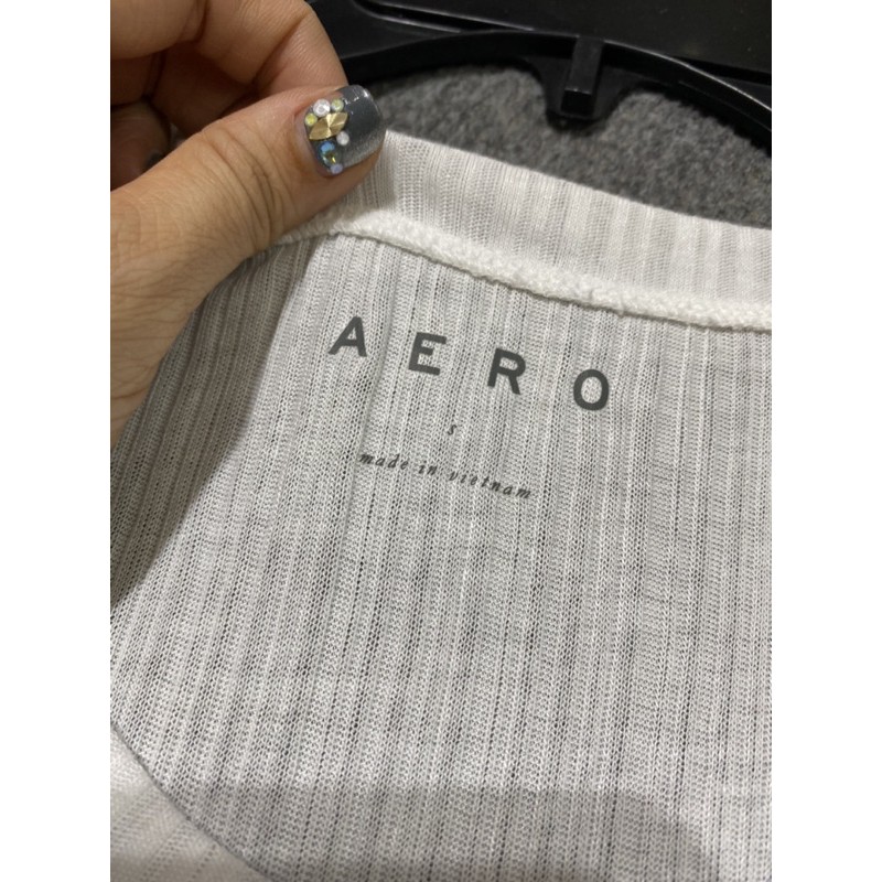 Áo ba lỗ crotop aero size xs.s.m.l