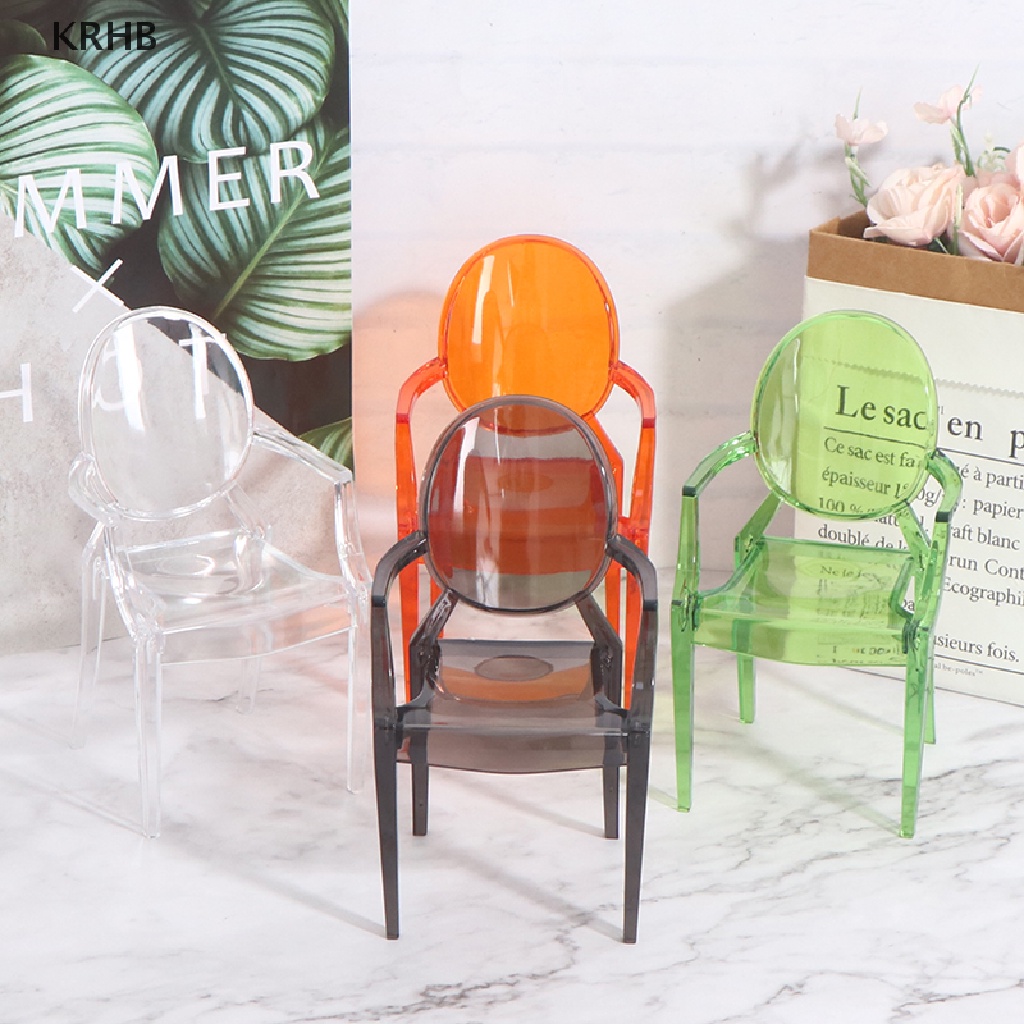 Mô Hình Ghế Nội Thất Xinh Xắn Cho Ngôi Nhà Búp Bê Tỉ Lệ 1 / 6 Mới