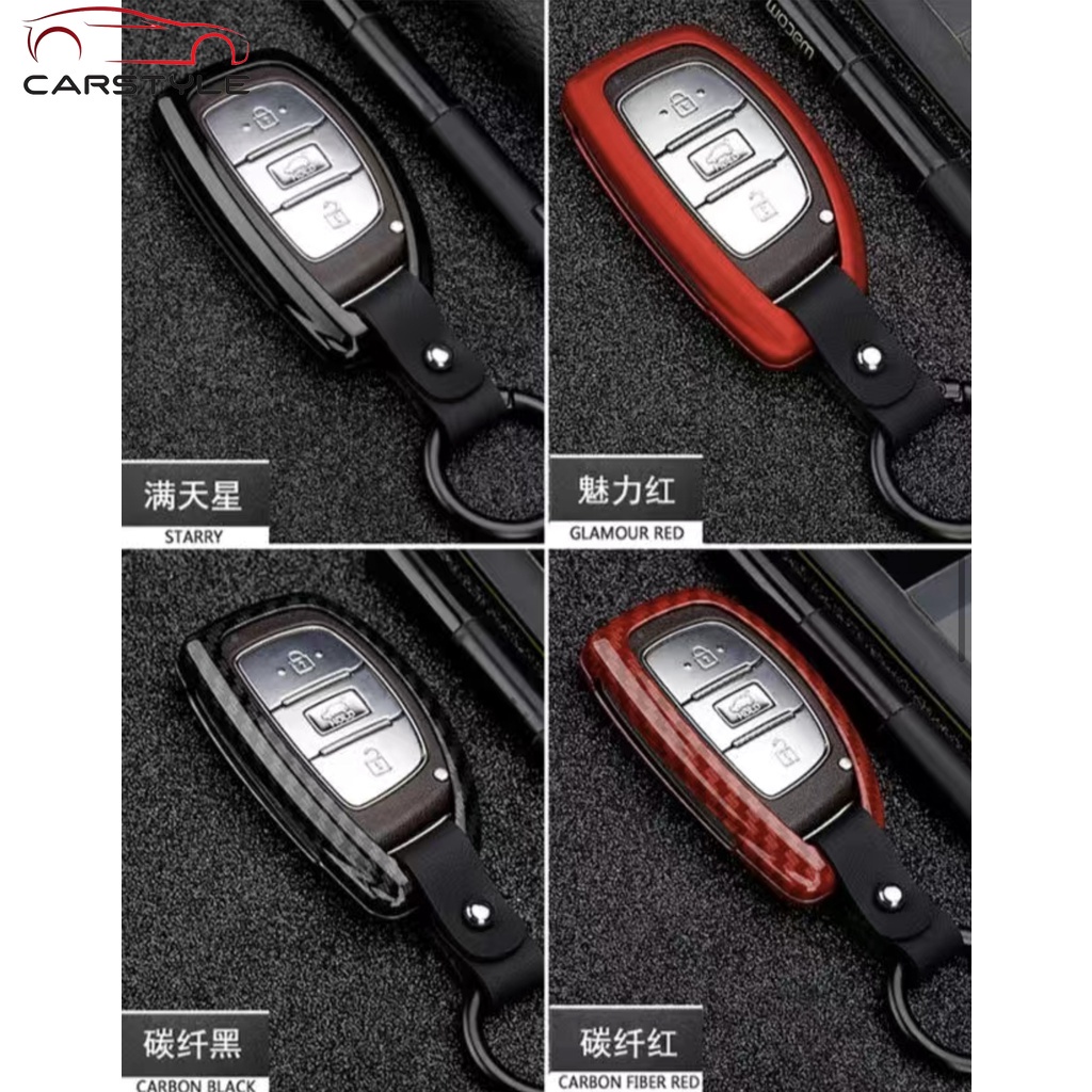 Vỏ bọc chìa khóa xe hơi bằng kim loại cho HYUNDAI ACCENT/KONA/SANTAFE 2020/ELANTRA/TUCSON