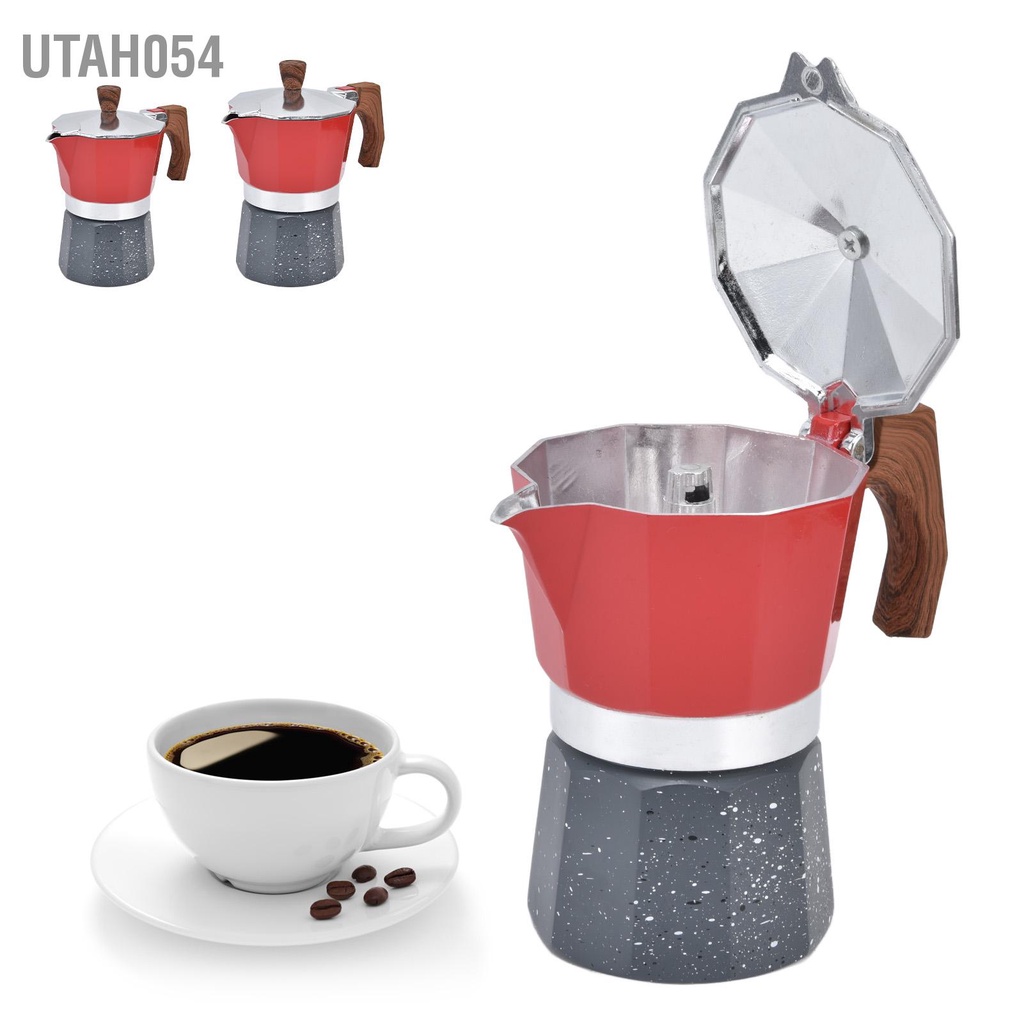 Utah054 Máy pha cà phê dạng bếp