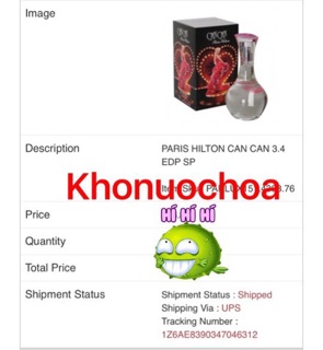 💥 Nước hoa nữ Can Can EDP - Paris Hilton