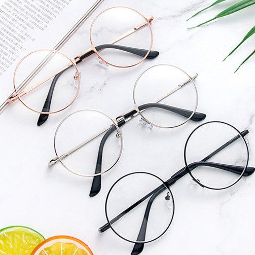 Kính mắt gọng tròn kim loại phong cách Harry Potter | BigBuy360 - bigbuy360.vn