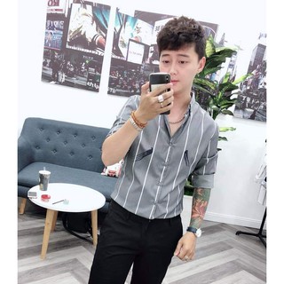 Áo sơ mi nam chất lụa cao cấp