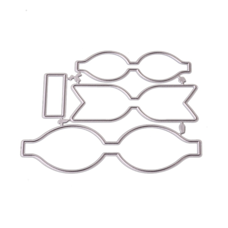 Khuôn Cắt Giấy Làm Từ Kim Loại Hình Nhà Bếp Trang Trí Scrapbook