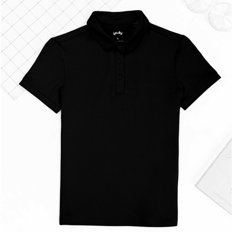 Áo polo nam YODY phông tay ngắn, chất vải cotton thoáng mát co giãn 4 chiều APM5431