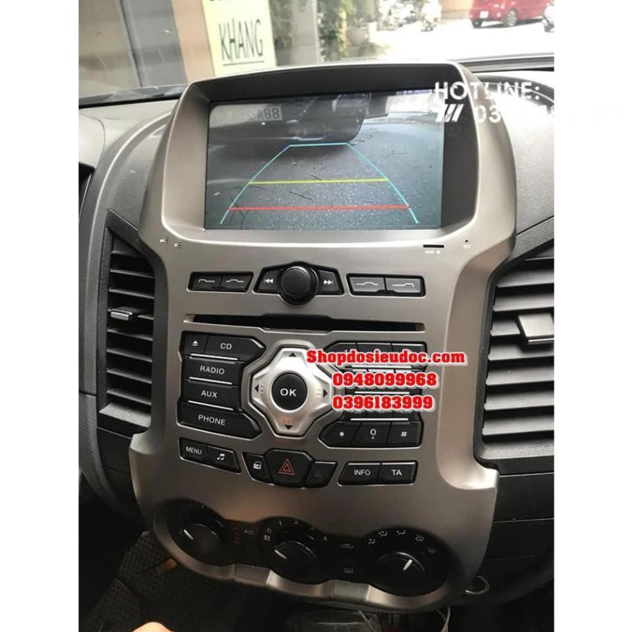 Màn hình Android 9 inc cắm sim 4G cho Ford Ranger XLS 2014-2017