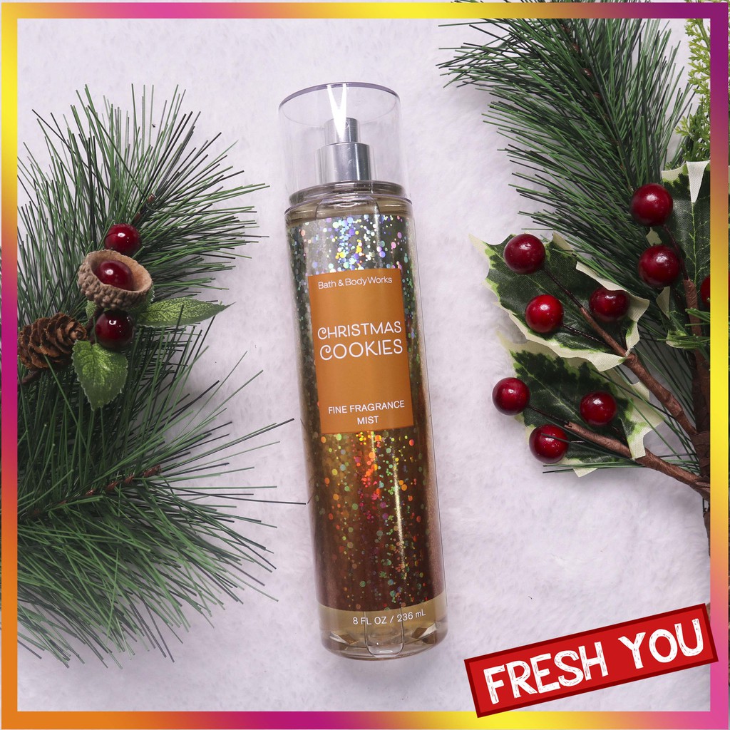 Xịt thơm toàn thân Bath&Body Works - Christmas Cookies