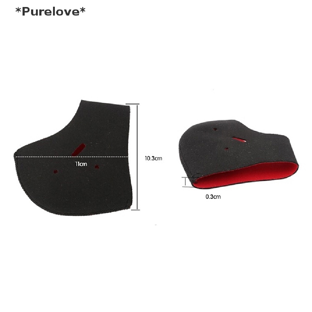 1 Cặp Vớ Vải Mềm Giữ Ẩm Chăm Sóc Gót Chân Nứt Nẻ