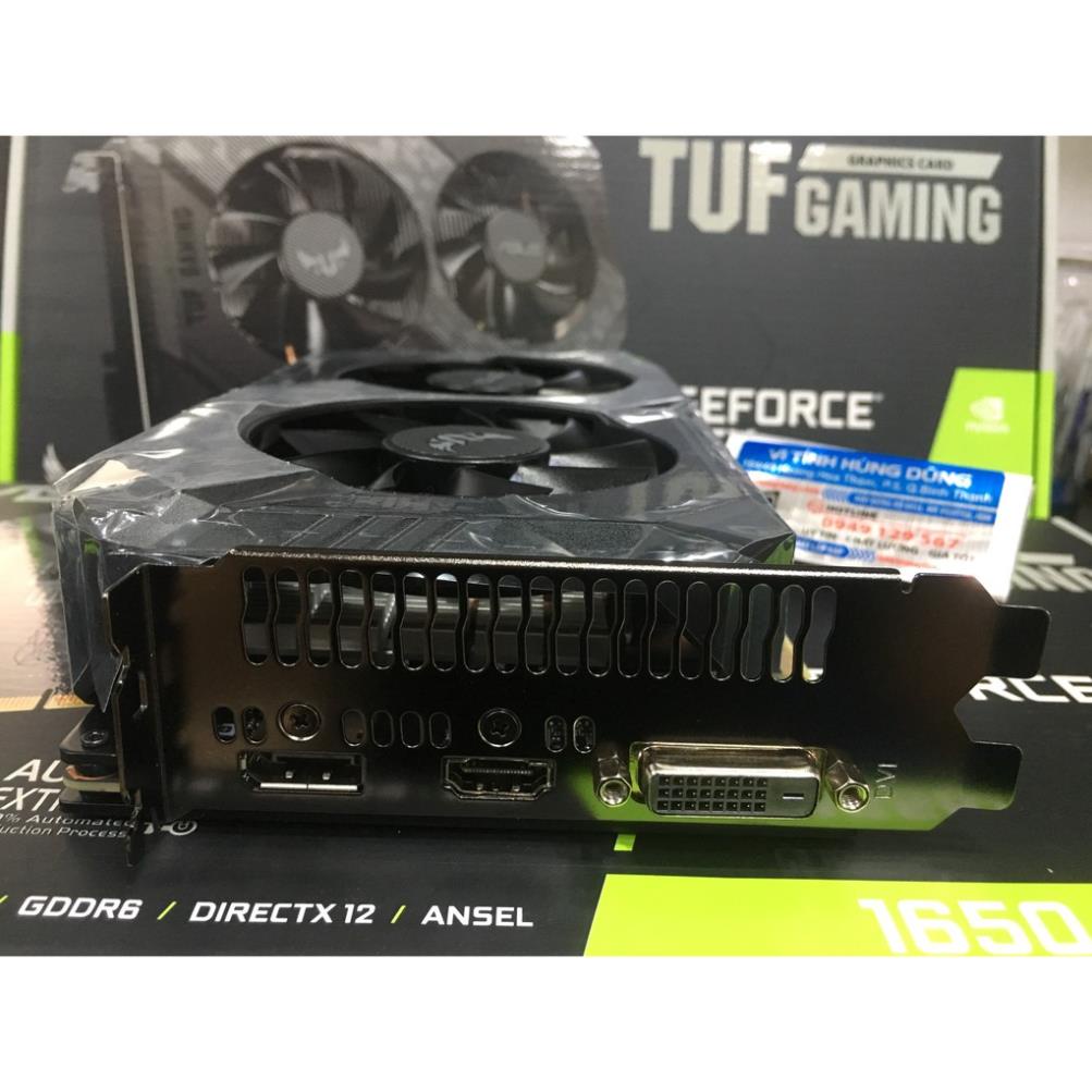 VGA GTX1650 4GD6-Gaming Asus TUF, GTX1650 MSI 4GD5 Ventus Xs OCV1