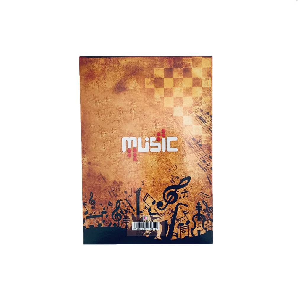 Book X Music X 25x17cm X 10 Sheets