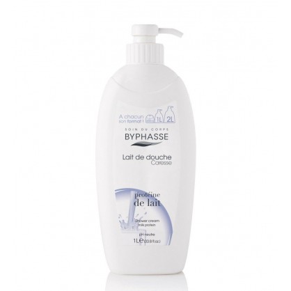 Sữa tắm BYPHASSE bổ sung protein & sữa