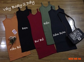 Váy Body 2 Dây Chất Đẹp