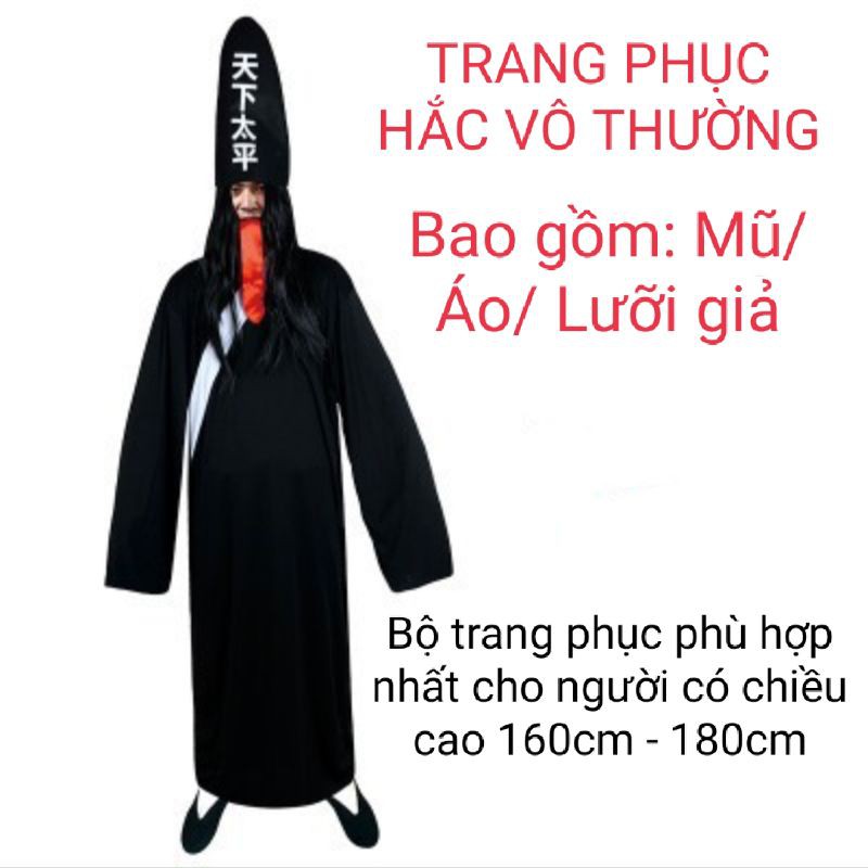 Trang Phục Hoá Trang Halloween, Bộ Đồ Hoá Trang Cương Thi, Thầy Pháp Sư Bắt Ma