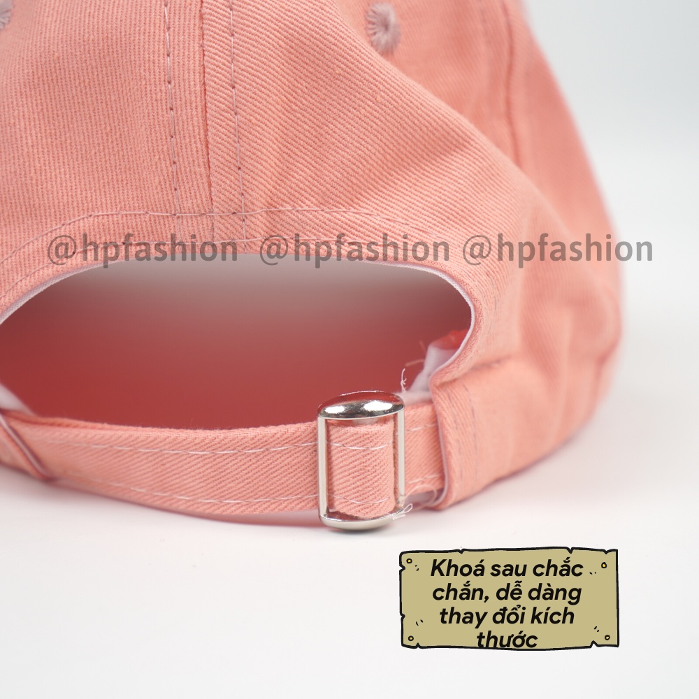 Mũ lưỡi trai ❤️ Nón kết thêu hình chữ TOMORROW chất kaki cao cấp form unisex nam nữ N51 - Happy Style