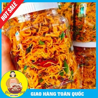 Khô gà lá chanh - khô gà lá chanh loại 1 siêu ngon giòn, đậm vị- 500g