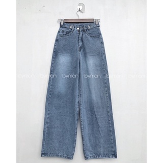 🧩Baggy Jeans Ống Rộng Đai Nút