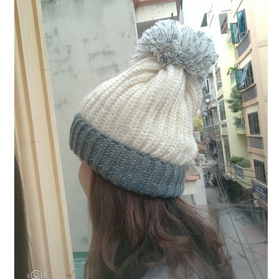 Mũ len cao cấp phong cách Hàn Quốc người lớn mới lạ độc đáo (Free size - nhiều màu) [SKU: SP039214KE]