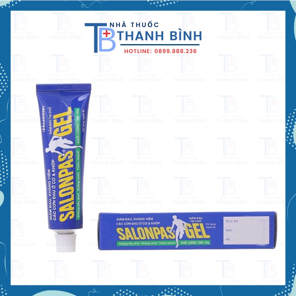 SALONPAS GEL - Hỗ Trợ Giảm Đau Chấn Thương