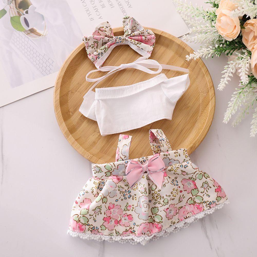 LUOL Chú Vịt Nhồi Bông Mặc Đầm Mới Dành Cho Búp Bê 20cm 20cm