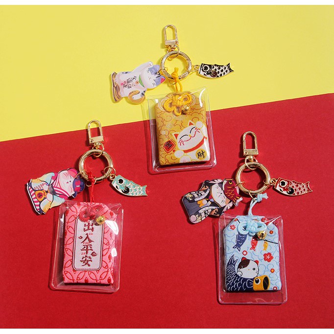 [ CÓ SẴN ] MÓC KHÓA CÁ CHÉP OMAMORI