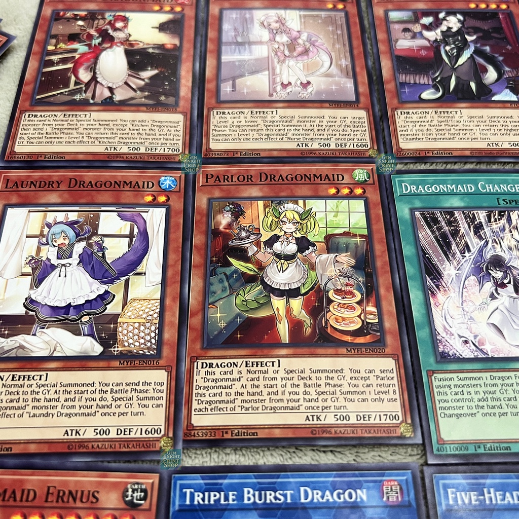 Bộ bài Yugioh - Structure Deck: Dragonmaid