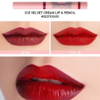 Son 3ce Velvet Cream Lip & Pencil