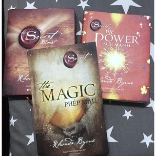 Combo the secret bí mật +the magic phép màu + the power sức mạnh tái bản