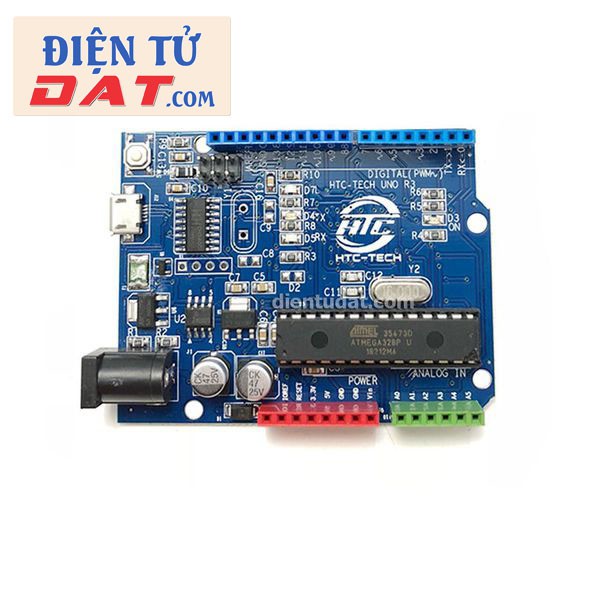 Mạch HTC Uno R3 - Tương Thích Arduino Uno R3