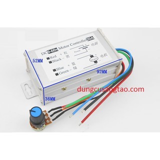 Bộ điều chỉnh tốc độ Dimmer 10 - 60V 20A (chỉnh lưu / chỉnh điện áp / điều tốc)