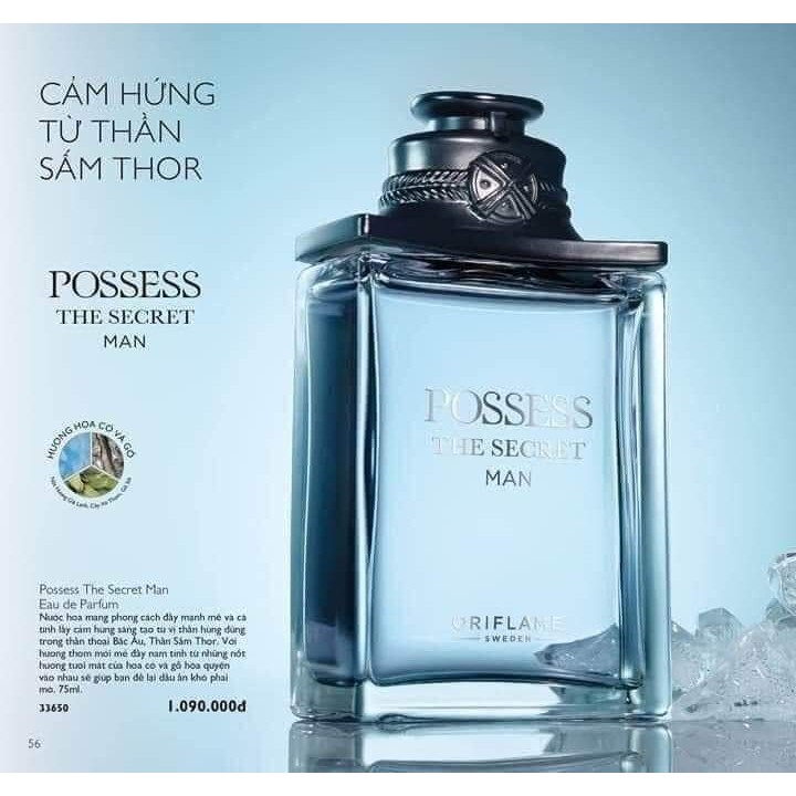33650 Nước hoa nam Possess The Secret Man Eau De Parfum