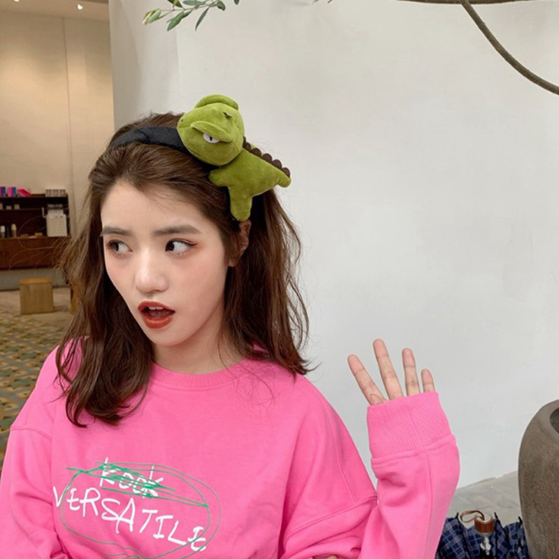 Băng Đô Hình Khủng Long Xinh Xắn Dành Cho Bé Gái