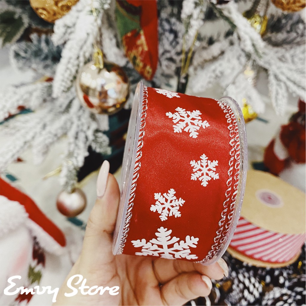 RUY BĂNG TRANG TRÍ GIÁNG SINH