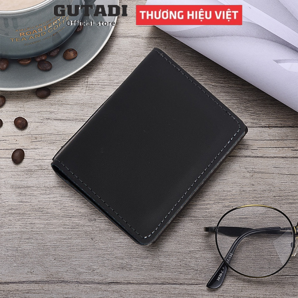 Ví bóp Mini Nam Nữ Da Công Sở Để Thẻ ATM Card Visit Tiền Mặt  Bóp Da Đẹp- GUTADI