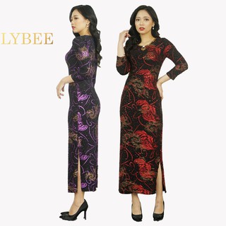 Váy trung niên lybee co dãn 4 chiều mã 552