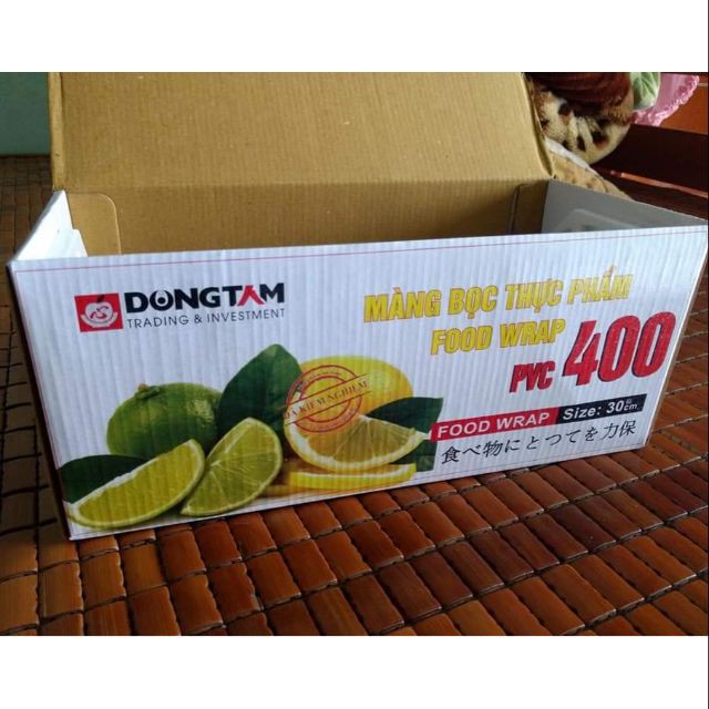 [Sỉ tại kho - sale sập sàn] sỉ thùng 10 hộp màng bọc thực phẩm DONGTAM 350