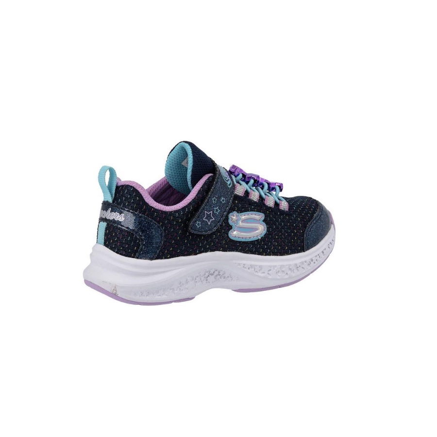 Giày sneaker bé gái Skechers Star Speeder - 302019L-NVMT