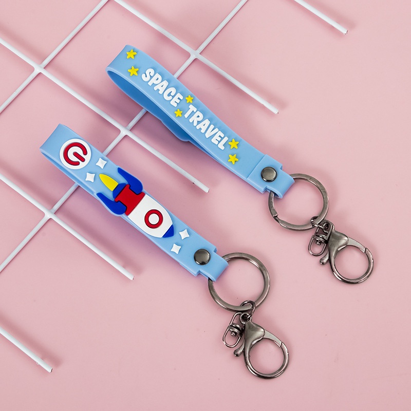 Móc khoá cute mô hình phi hành gia nhà du hành vũ trụ giá rẻ quà lưu niệm Gôn đồ chơi