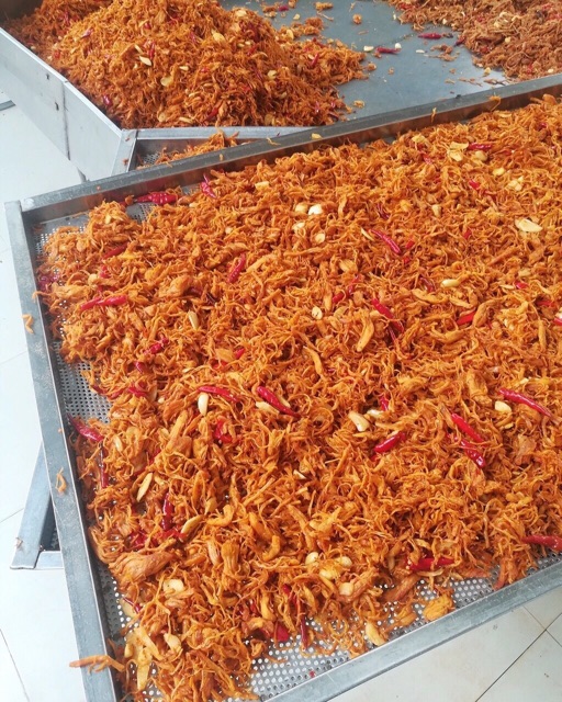 [FREESHIP] 1KG KHÔ GÀ CAY LÁ CHANH/CAY BƠ TỎI LOẠI 1 NGON ( thương hiệu uy tín Hà Trang có giấy VSATTP ) | BigBuy360 - bigbuy360.vn