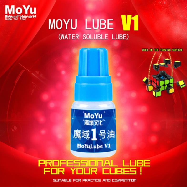 Dầu Bôi Trơn, Làm Nhanh Rubik - Moyu Lube V2/V2 (5ml)