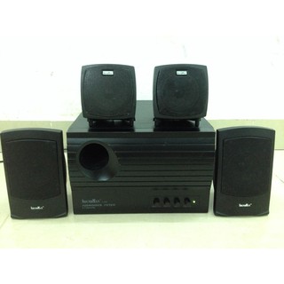 Loa Soundmax 4.1 màu đen, (đã sử dụng) nghe nhạc - xem phim [Tặng Dây 3.5 ]