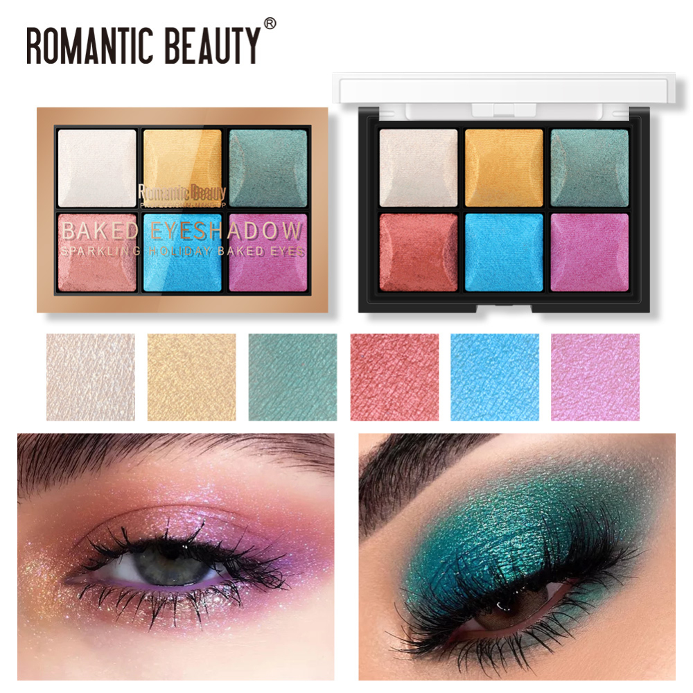 Bảng phấn mắt 6 màu sắc hiệu ứng lì/ ánh ngọc trai tự nhiên PHOERA
 | BigBuy360 - bigbuy360.vn