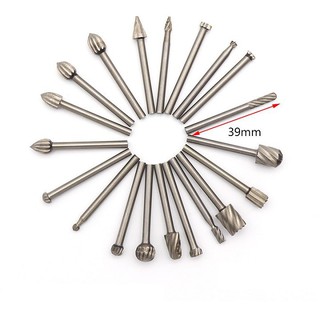 MŨI KHOÉT LỖ MINI GỖ, NHỰA - BỘ 20 MŨI - CB672