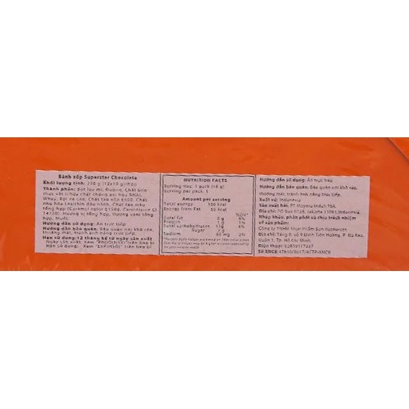 Bánh Xốp Phủ Sôcôla Superstar Triplet Chocolate