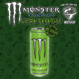 Nước Tăng Lực Không Đường Monster Paradise Ultra - 473ml Mỹ